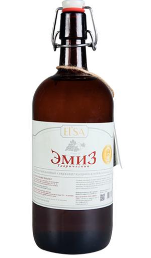 Безалкогольный виноградный халяль-напиток Эмиз «Таврический» 1 л, опт фото 1