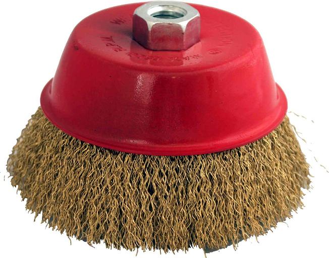 Щетка чашка Maxi Tool 75 мм резьба М14 ОПТ фото 1