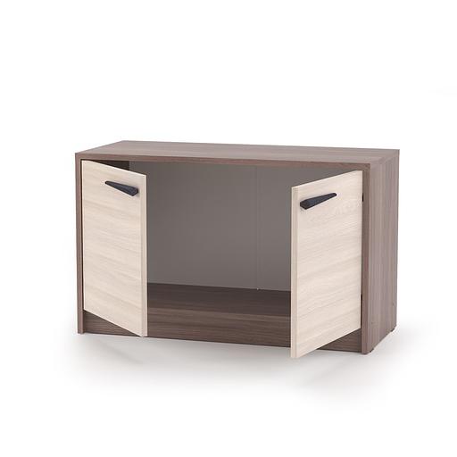 Low shoe cabinet "Optima" shimo dark, shimo light, wholesale фото 2