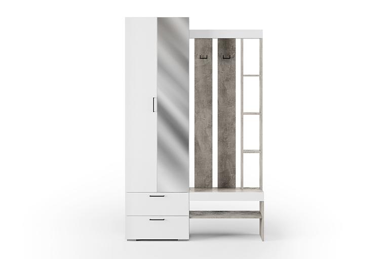 Дәліз «Торонто» 1 нұсқасы студиясы жарық, ақ, көтерме фото 2