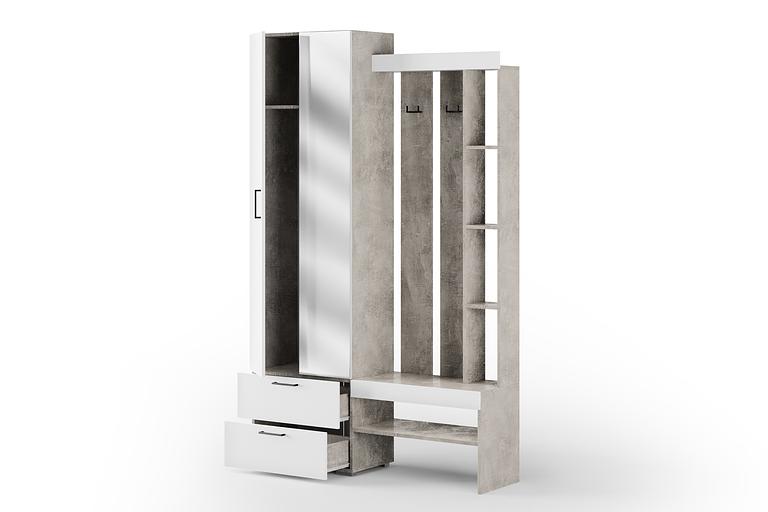 Дәліз «Торонто» 1 нұсқасы студиясы жарық, ақ, көтерме фото 4