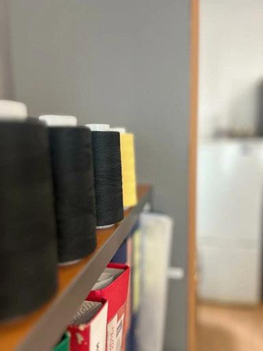 Арамидная швейная нить 75 НШТ-Ш чёрная, 1000 м ОПТ фото 4