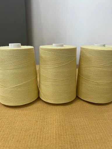 Aramid sewing thread 75 NShT-Sh yellow, 3000 m OPT фото 4