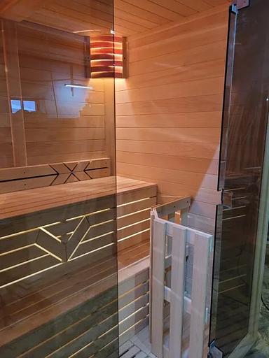 «Премиум» шыны қасбеті бар фин саунасы фото 2