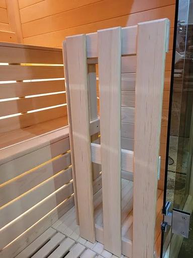 «Премиум» шыны қасбеті бар фин саунасы фото 5