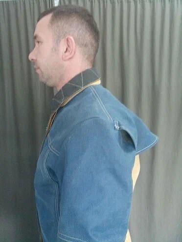 Aramid welder's suit "Togilen-3" (jacket/trousers) for protection against sparks and splashes of molten metal, 48-50/176 OPT фото 2