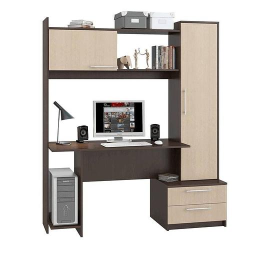 Стол компьютерный «Денвер» шимо светлый, шимо тёмный, опт фото 2