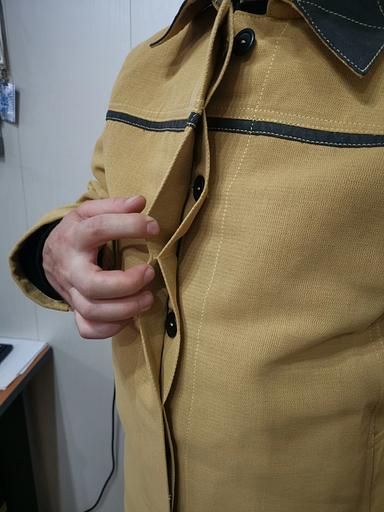 芳纶焊工服“Togilen-2”（夹克/裤子），用于防止火花和熔融金属飞溅，56-58/182 OPT фото 5