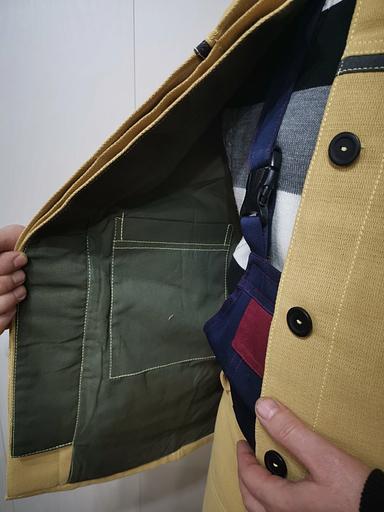 Aramid welder's suit "Togilen-2" (jacket/trousers) for protection against sparks and splashes of molten metal, 44-46/188 OPT фото 6