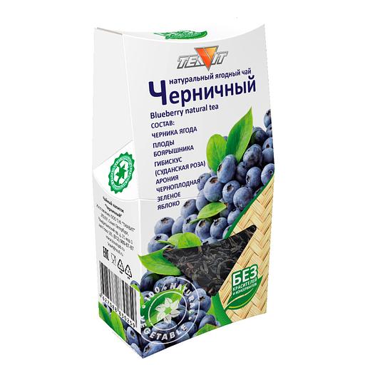Натуральный ягодный чай «Черничный», 50 г ОПТ фото 1