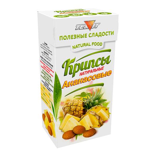 Крипсы натуральные «Ананасовые» ОПТ фото 1