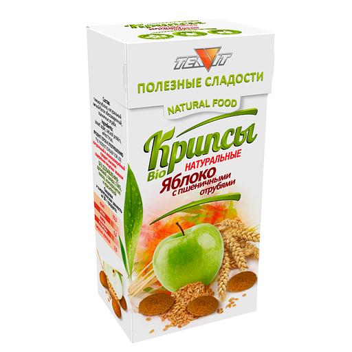 Natural crisps “Apple with wheat bran” WHOLESALE фото 1