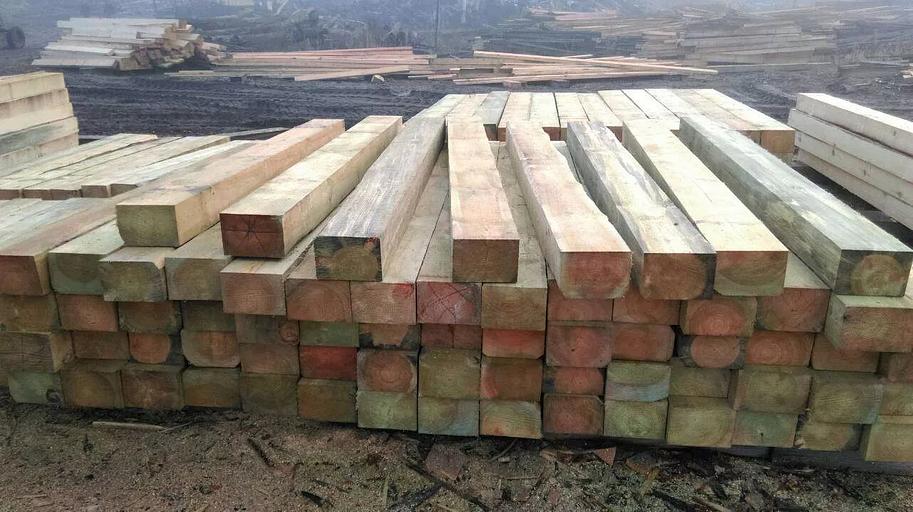 Древесные шпалы из ели или сосны 2 типа фото 2