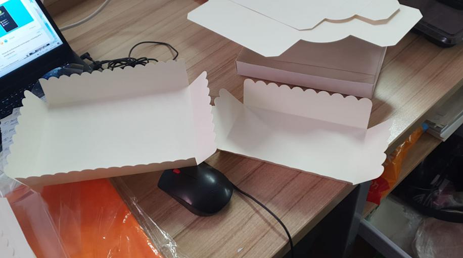 Қақпағы 20×150×47 мм картон тағамдық қаптама фото 4