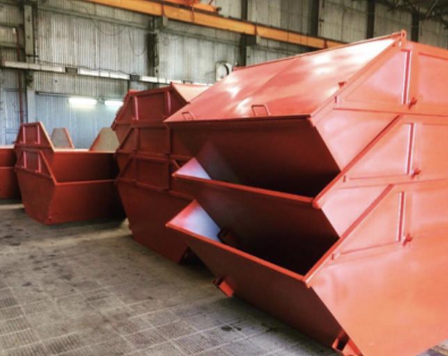 Мусорный контейнер 8 м³ открытого типа, опт фото 2