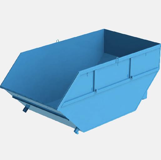 Мусорный контейнер 8 м³ открытого типа, опт фото 3