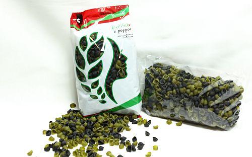 Макаронные изделия «Конкилье» с натуральными чернилами каракатицы и натуральным шпинатом, 400 г ОПТ фото 1