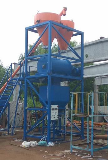 Установка производства сухих строительных смесей ССС-15 фото 3