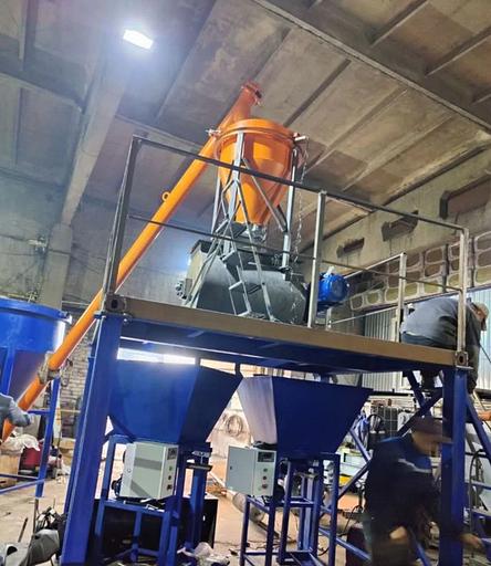 Установка производства сухих строительных смесей ССС-15 фото 6