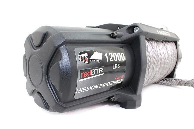 Лебедка автомобильная 12В 12000 lbs усиленная синтетика ОПТ фото 2