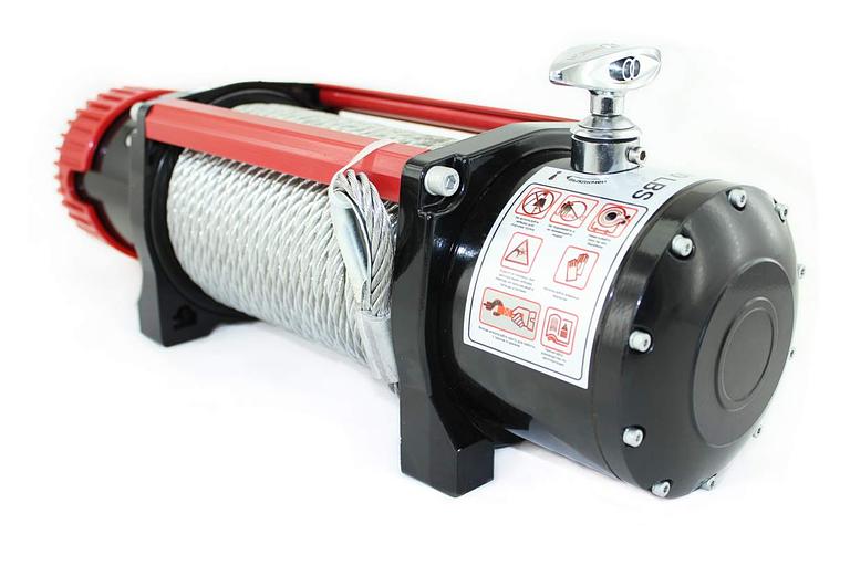 Лебедка штатная УАЗ Хантер 12В 9500 lbs ОПТ фото 4