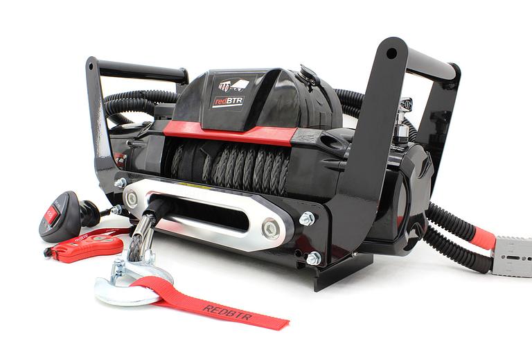 Лебедка переносная УАЗ Патриот 12В 12000 lbs комплект ОПТ фото 3