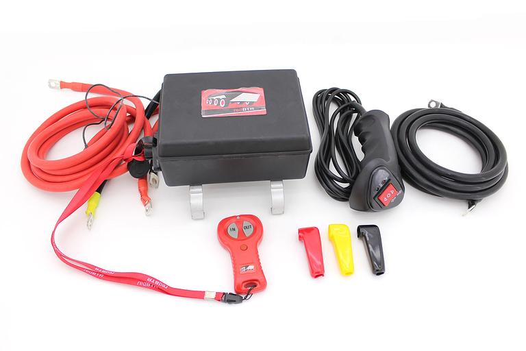 Электр эвакуаторына арналған лебедка 12V 13500 фунт OPT болат фото 4