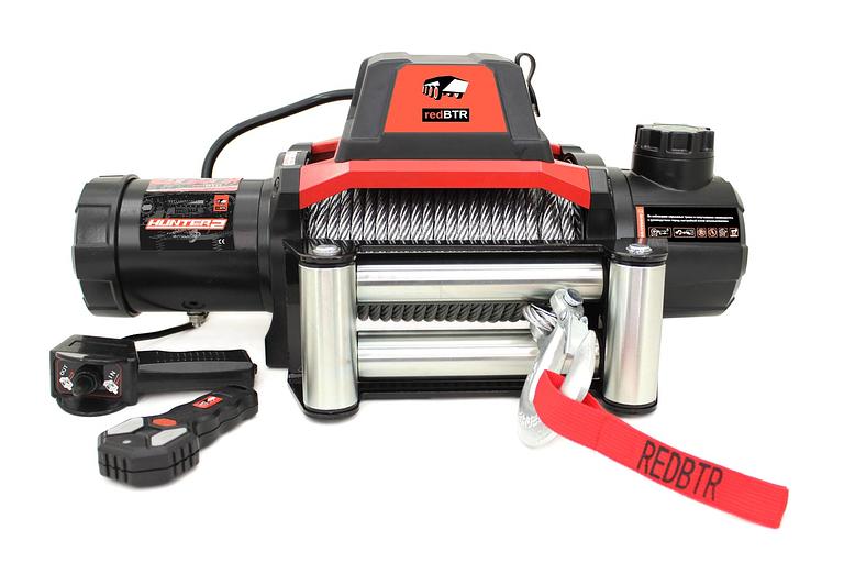 Лебедка автомобильная двухскоростная 12В 12000/6000 lbs сталь ОПТ фото 1