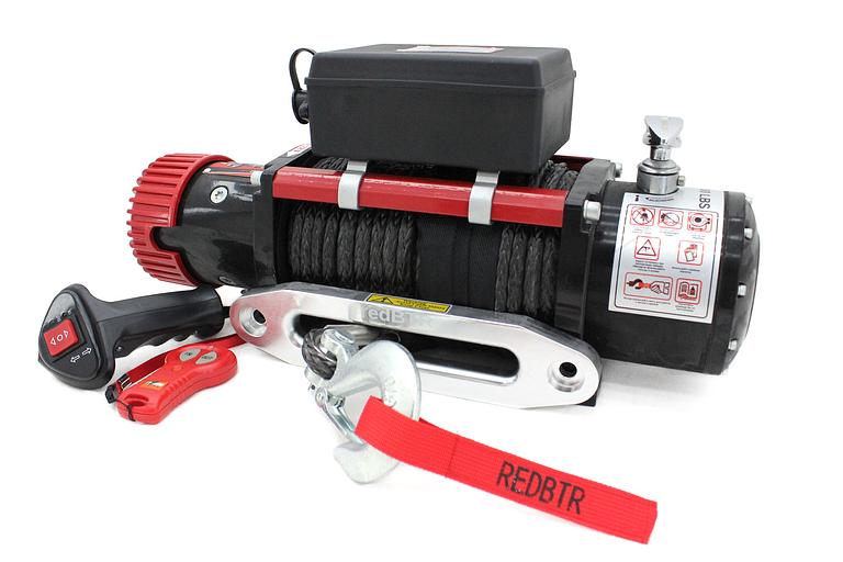 Car winch 12V 12000 lbs synthetic wholesale фото 2