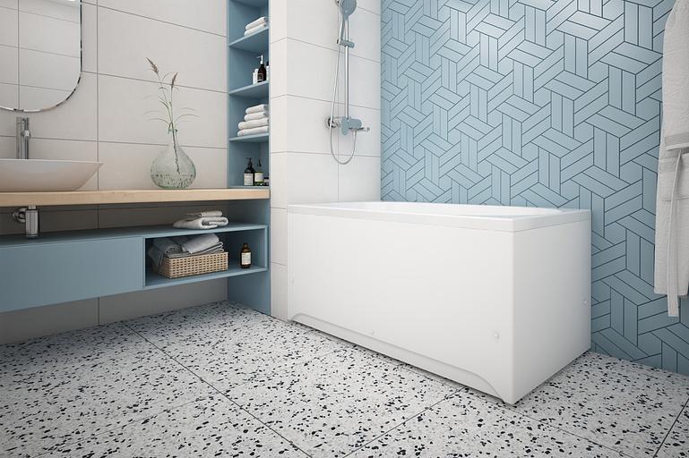 Экран для акриловой ванны Grace, белый, 1600 мм, опт фото 2