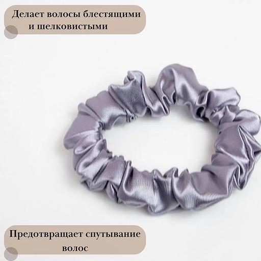 Резинка для волос Casanda Hey серебряная, опт фото 3