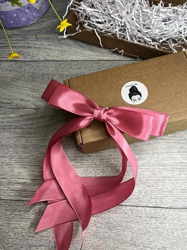 «Садақ» шаш қыстырғышы Casanda Эй қара қызғылт, көтерме фото 1