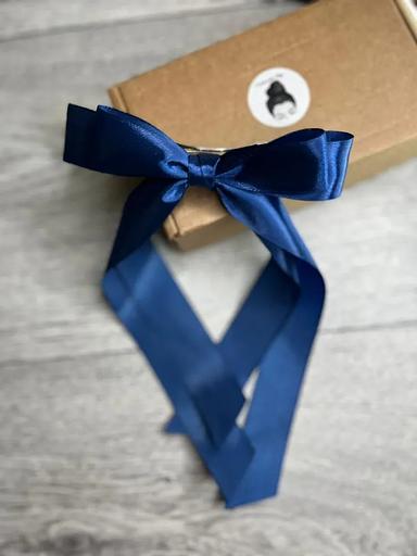 Hair clip “Bow” Casanda Hey blue, wholesale фото 1