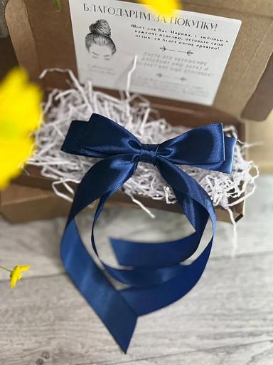 Hair clip “Bow” Casanda Hey blue, wholesale фото 2