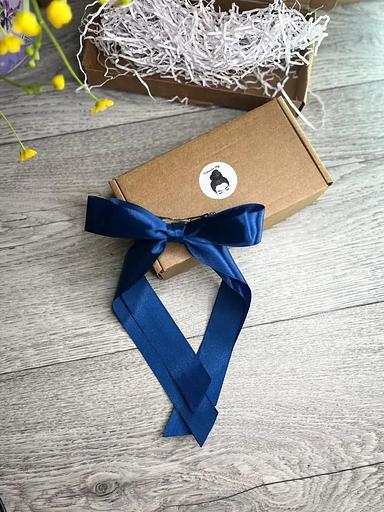 Hair clip “Bow” Casanda Hey blue, wholesale фото 9