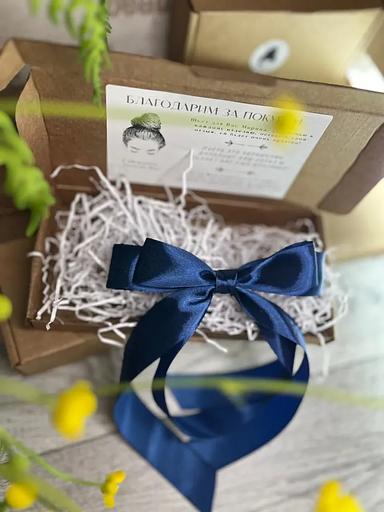 Hair clip “Bow” Casanda Hey blue, wholesale фото 10