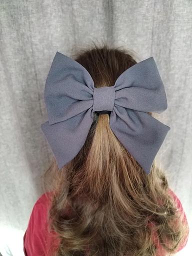 Күңгірт сұр шаш қыстырғышы «Садақ» Casanda Эй классикалық стиль, көтерме сауда фото 7