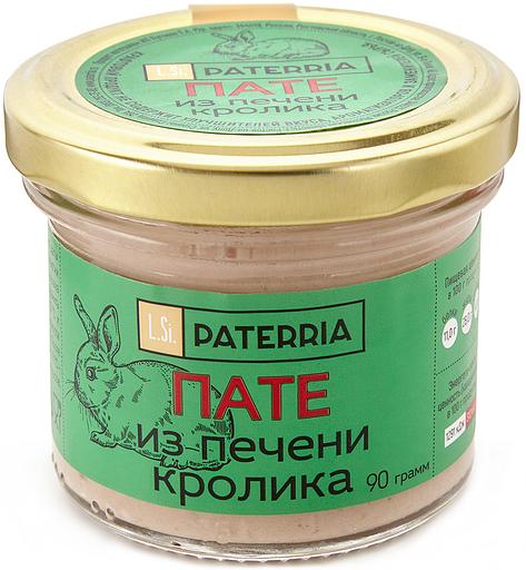 Пате из печени кролика Paterria 90 г фото 1