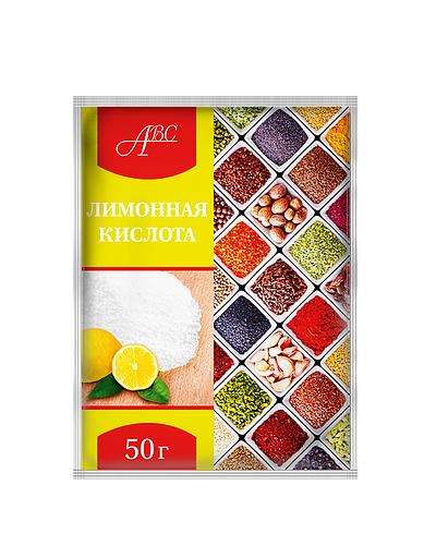 Тағамдық лимон қышқылы «Палитра» 50 г фото 1