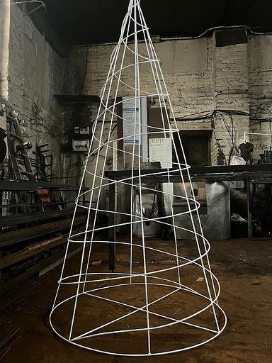 Металлическая фигура 3D «Ель» ОПТ фото 1