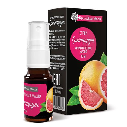 Ароматическое масло «Грейпфрут» 10 мл, спрей ОПТ фото 1