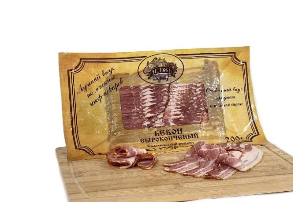 Шикі ысталған бекон, алдын ала кесілген «Остожье» 200 г фото 1