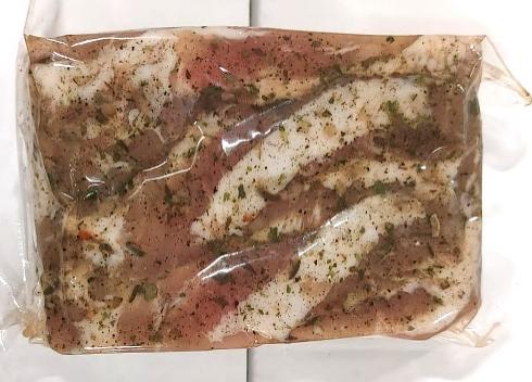 Тұздалған шошқа еті (сарымсақ, бұрыш, лавр жапырағы), қосымша, дана «Эспуро» 300 г фото 1