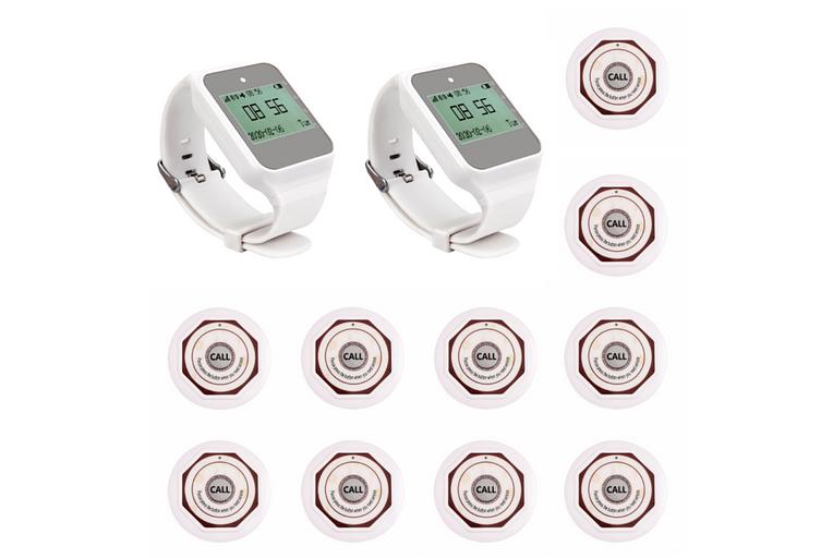 Система вызова из 2-х часов и 10-ти кнопок SWB27-4 ОПТ фото 1