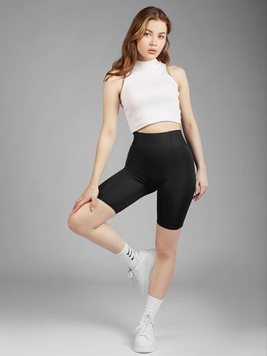 OKSMILE қара күңгірт әйелдерге арналған велосипед шорттары фото 4