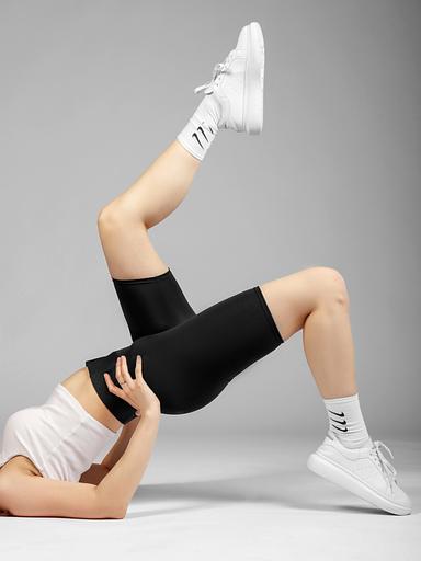 OKSMILE қара күңгірт әйелдерге арналған велосипед шорттары фото 5