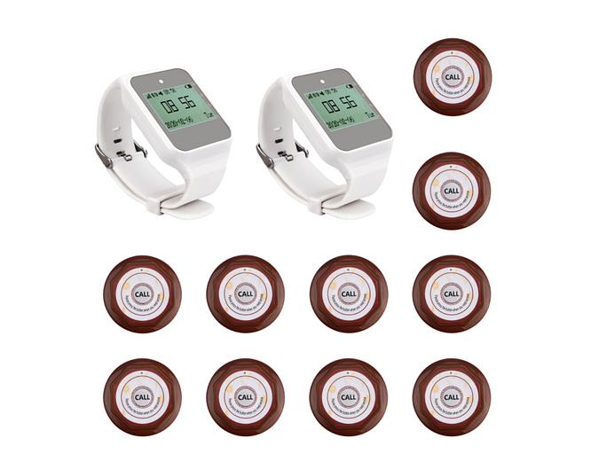 2 сағаттан және 10 түймеден тұратын қоңырау жүйесі SWB27-3 OPT фото 1