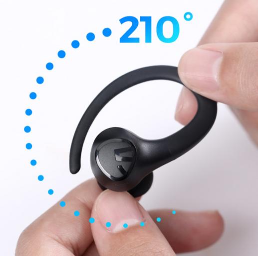 Наушники SoundPeats «Wings2» черные ОПТ фото 3