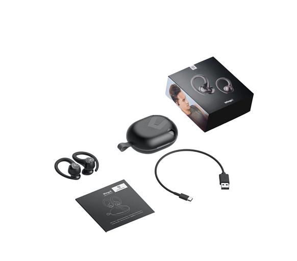 Наушники SoundPeats «Wings2» черные ОПТ фото 5