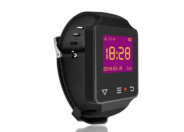 Часы-пейджер Kromix W22552 черные ОПТ фото 1